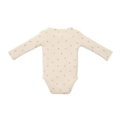 Little Dutch Newborn NOOS Little Farm Romper - Overslag lange mouw maat 50 - Green leaves