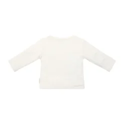 Little Dutch Newborn NOOS Little Farm T-shirt overslag lange mouw - 62 - Off White