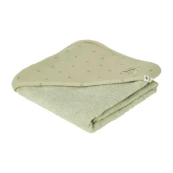 Little Dutch Pure Badcape - 75 x 75 cm - Sage