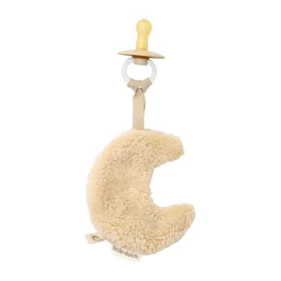 Little Dutch Pure Speendoekje - Soft Beige Maan