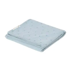 Little Dutch Pure Wiegdeken - 70 x 100 cm - Denim Blue