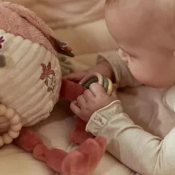 Little Dutch Safari Friends Activiteitenknuffel Flamingo