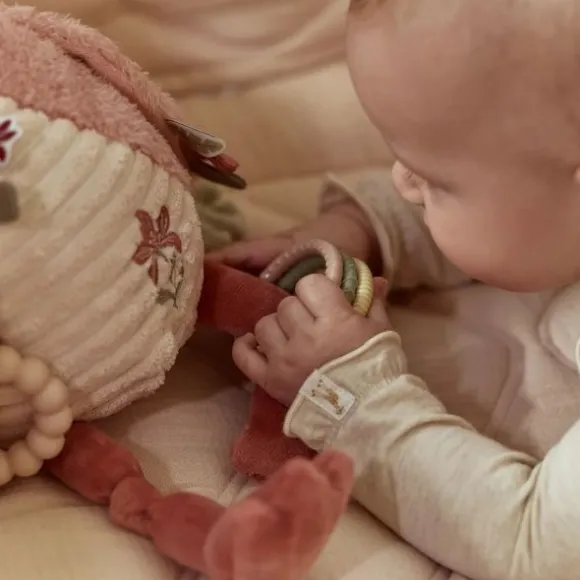 Little Dutch Safari Friends Activiteitenknuffel Flamingo