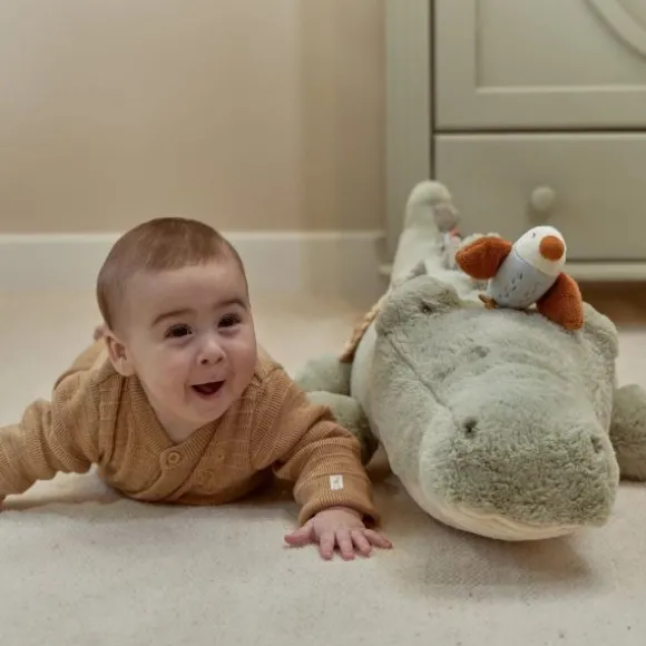 Little Dutch Safari Friends Activiteitenknuffel Krokodil XL