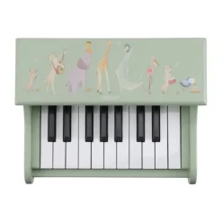 Little Dutch Safari Friends Houten Piano - Groen