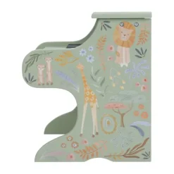 Little Dutch Safari Friends Houten Piano - Groen