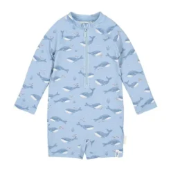 Little Dutch Zwempak Lange Mouwen - Ocean Splash - 62/68