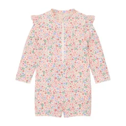 Little Dutch Zwempak Lange Mouwen - Dreamy Flowerfield - Maat 62/68