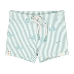 Little Dutch Zwemshirt Korte Mouwen en Short - Ocean Adventure - 62/68