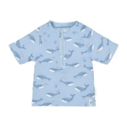 Little Dutch Zwemshirt Korte Mouwen - Ocean Splash - 74/80