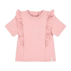 Little Dutch Zwemshirt Korte Mouwen - Dreamy Pink Rose - 62/68