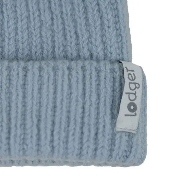 Lodger Hatter Muts - Merino Wool - Blue Fogg - 3-6M