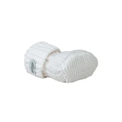 Lodger Knit Slofjes - 0-6 mnd - Cloud Dancer