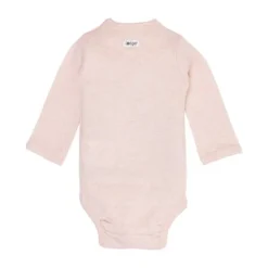 Lodger Melange Romper Lange Mouw - Maat 68 - Tan