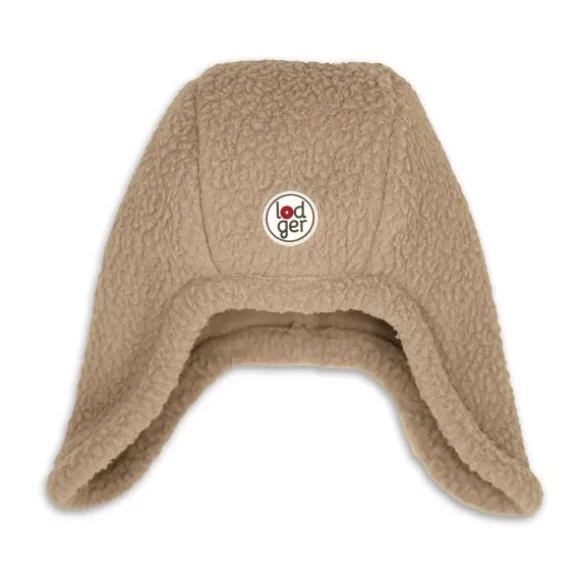 Lodger Muts Teddy Fleece - Beige - 3-6M