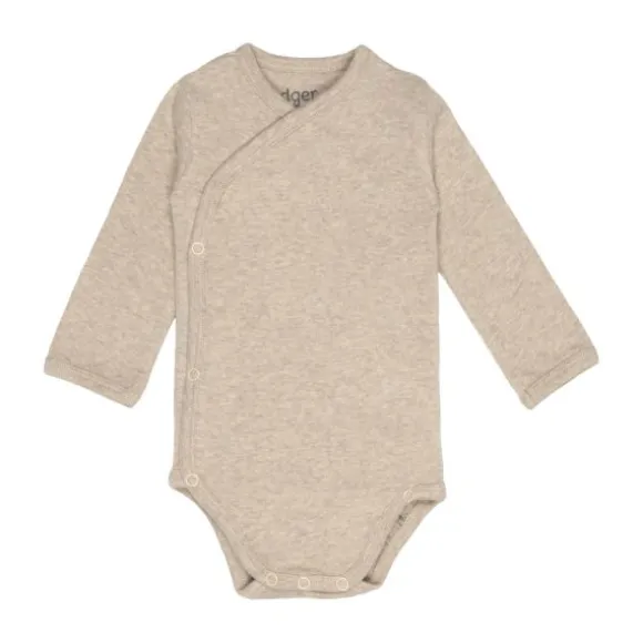 Lodger Overslagromper Lange Mouw - Maat 50 - Melange Beige