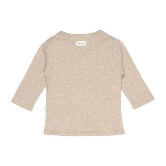 Lodger Overslag Shirt - Maat 50 - Melange Beige