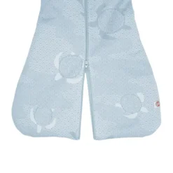 Lodger Slaapzak Hopper Met Afristbare Mouwen - Maat 86/98 - Matcha Blue Fogg