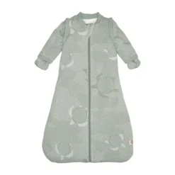 Lodger Slaapzak Hopper Met Afristbare Mouwen - Maat 86/98 - Matcha Blue Fogg