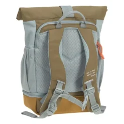 Lässig Rolltop Mini Backpack Nature Light Blue