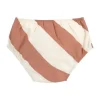 Lässig Stripes Zwemluier - Maat 62/68 - Clay/Sea Salt