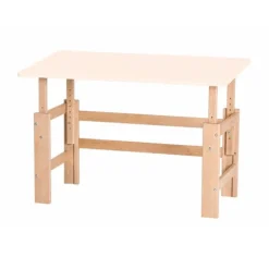 Manis-H Verstelbaar Bureau - 140 cm - Modern Beige