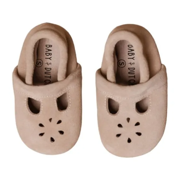 Mavies Juna Babyschoenen Suede - XS / 17 - Beige