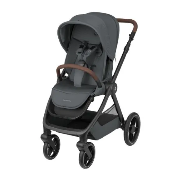 Maxi-Cosi Oxford+ Kinderwagen 4-in-1 - Twillic Graphite | Maxi-Cosi Pebble S Autostoeltje | FamilyFix S