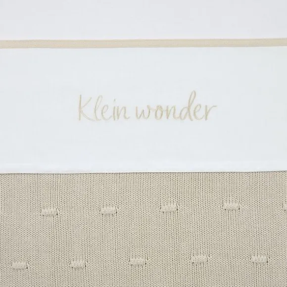 Meyco Baby Klein Wonder Ledikant Laken - 100 x 150 cm - Soft Sand