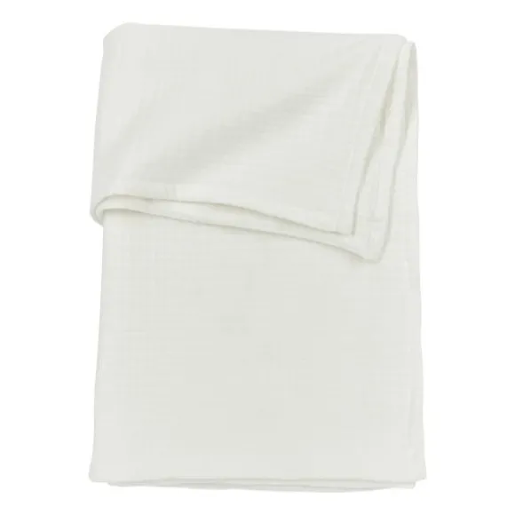 Meyco Baby Ledikantlaken - 100 x 150 cm - Pre-washed Hydrofiel - Offwhite
