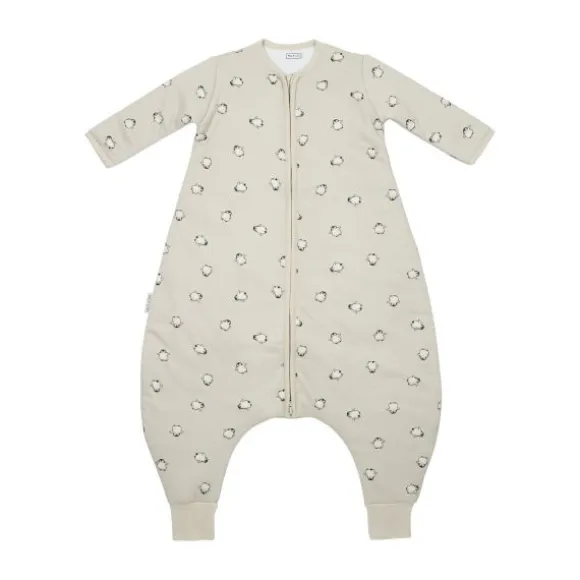 Meyco Baby Slaapzak Jumper Winter Penguin Soft Sand 80 cm