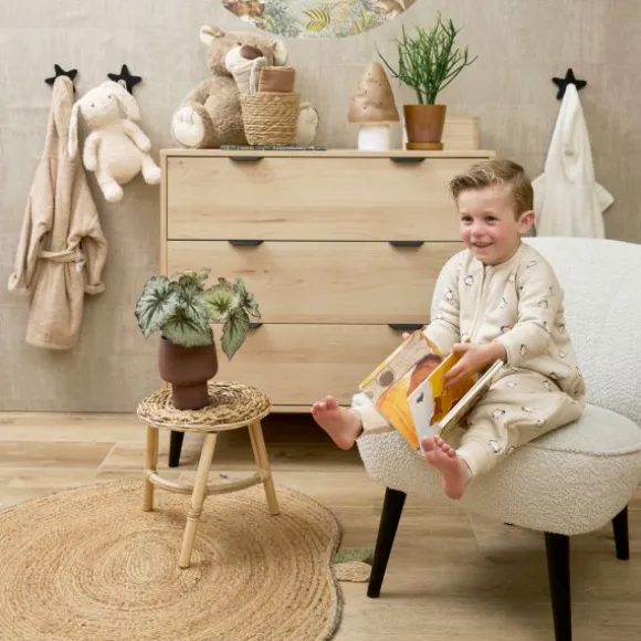 Meyco Baby Slaapzak Jumper Winter Penguin Soft Sand 80 cm