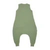 Meyco Baby Slaapzak Jumper Winter Hydrofiel Uni - Pre-Washed Olive Green - 92 cm