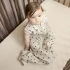 Meyco Baby Sweet Heart Zomerslaapzak - 60 cm - Soft Sand/Black