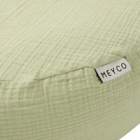 Meyco Baby Uni relaxhoes voor voedingskussen - pre-washed hydrofiel - soft olive 259.000.70.00
