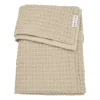 Meyco Baby Waffle Wiegdeken - 75 x 100 cm - Sand