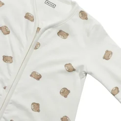 Meyco Bear Slaapzak met vaste mouw rond - 80 cm - Jersey