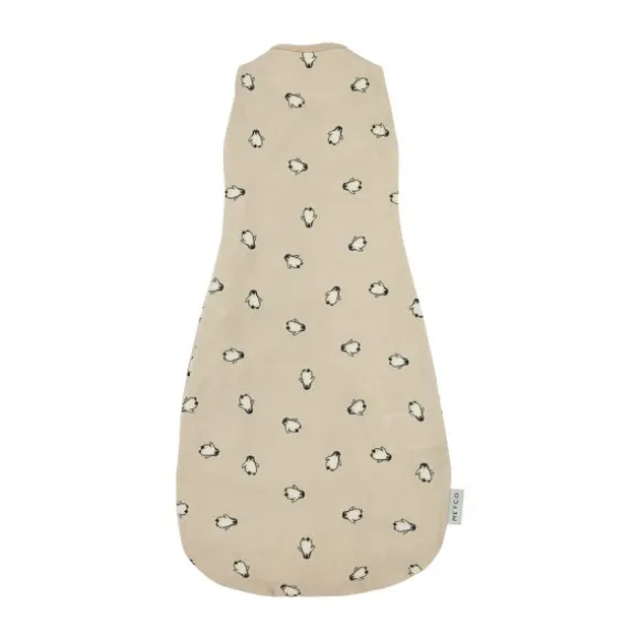 Meyco Cocoon Inbakerslaapzak - 4-8 Mnd - Penguin - Soft Sand