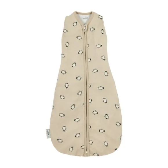 Meyco Cocoon Inbakerslaapzak - 4-8 Mnd - Penguin - Soft Sand