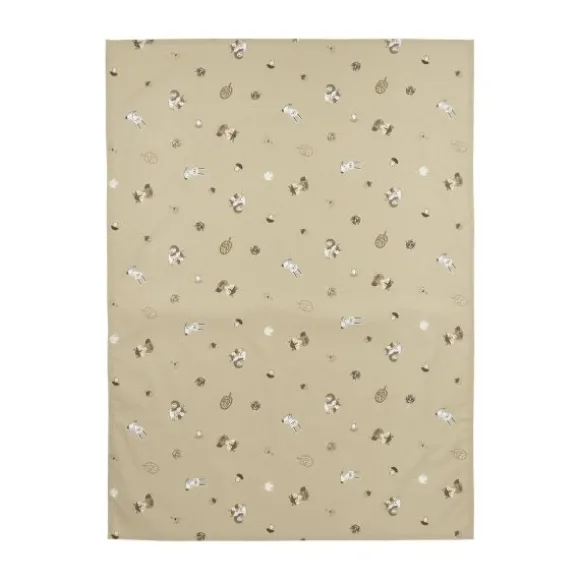 Meyco Forest Animals Laken - 75x100 cm - Sand