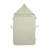 Meyco Knit Teddy Basic Voetenzak - Sand Melange
