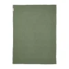 Meyco Ledikantdeken - Waffle Cotton - Olive Green - 100x150 cm