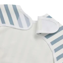 Meyco Mouwslab - Fat Stripe - Jeans Blue - 1-pack