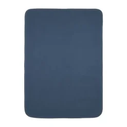 Meyco Pure Deken Gebreid - 100 x 150 cm - Jacquard - Indigo