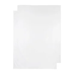 Meyco Uni Ledikantlaken Wit 100 x 150 cm 2 Stuks