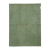 Meyco Wafel Teddy Wiegdeken - 75 x 100 cm - Olive Green