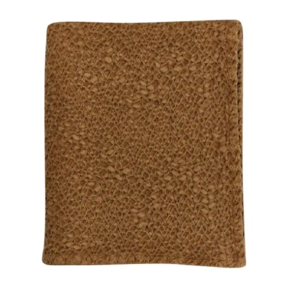 Mies & Co Honeycomb Wiegdeken Bronze Mist 70 x 100 cm