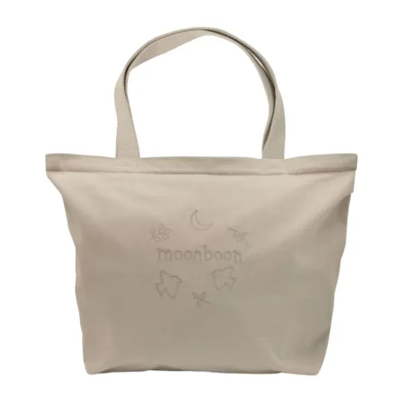 Moonboon Luiertas - Canvas Tote Bag - Nature