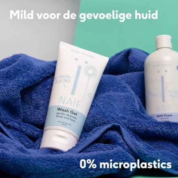 Naïf Navulverpakking Reinigende Wasgel Voor Baby & Kind 500 ml