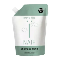 Naïf Navulverpakking Voedende Shampoo Voor Baby & Kids 500 ml